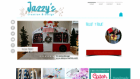 What Jazzyscreation.com website looked like in 2021 (2 years ago)