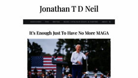 What Jonathantdneil.com website looked like in 2021 (2 years ago)