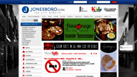 What Jonesboro.com website looked like in 2021 (2 years ago)
