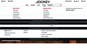 What Jockey.com website looked like in 2021 (2 years ago)