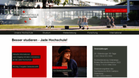 What Jade-hs.de website looked like in 2022 (2 years ago)