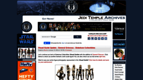 What Jeditemplearchives.com website looked like in 2022 (2 years ago)