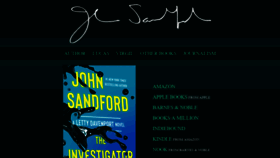 What Johnsandford.org website looked like in 2022 (2 years ago)
