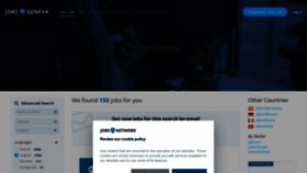 What Jobsingeneva.com website looked like in 2022 (2 years ago)