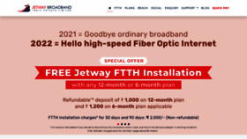 What Jetwaybroadband.com website looked like in 2022 (2 years ago)