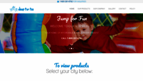 What Jumpforfun.com website looked like in 2022 (2 years ago)