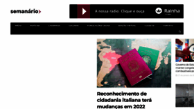 What Jornalsemanario.com.br website looked like in 2022 (2 years ago)