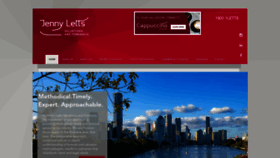 What Jennyletts.com.au website looked like in 2022 (2 years ago)