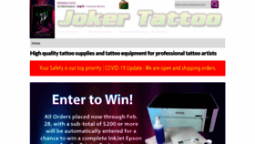 What Jokertattoo.net website looked like in 2022 (2 years ago)