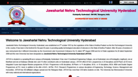 What Jntuh.ac.in website looked like in 2022 (2 years ago)