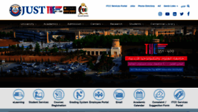 What Just.edu.jo website looked like in 2022 (2 years ago)