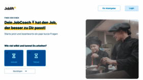 What Joblift.de website looked like in 2022 (2 years ago)