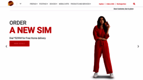 What Jazz.com.pk website looked like in 2022 (3 years ago)