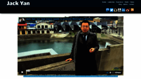 What Jackyan.com website looked like in 2022 (3 years ago)