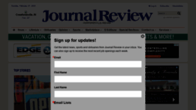 What Journalreview.com website looked like in 2022 (2 years ago)