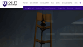 What Jjc.edu website looked like in 2022 (3 years ago)