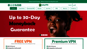 What Jellyvpn.com website looked like in 2022 (2 years ago)
