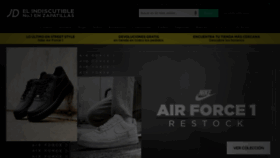 What Jdsports.es website looked like in 2022 (2 years ago)