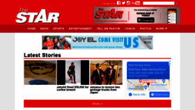 What Jamaica-star.com website looked like in 2022 (2 years ago)