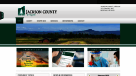 What Jacksoncountyor.org website looked like in 2022 (2 years ago)