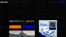 What Jobstore.com website looked like in 2022 (2 years ago)