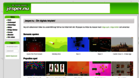 What Jesper.nu website looked like in 2022 (2 years ago)