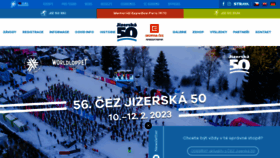 What Jiz50.cz website looked like in 2022 (2 years ago)