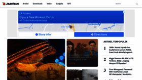 What Jalantikus.com website looked like in 2022 (2 years ago)
