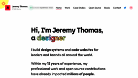 What Jgthms.com website looked like in 2022 (2 years ago)