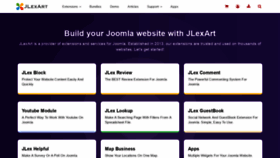 What Jlexart.com website looked like in 2022 (2 years ago)