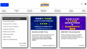 What Jurisway.org.br website looked like in 2022 (3 years ago)