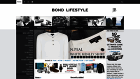What Jamesbondlifestyle.com website looked like in 2022 (2 years ago)