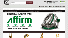 What Joyjewelers.com website looked like in 2022 (2 years ago)