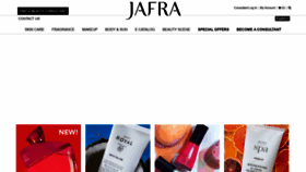 What Jafra.com website looked like in 2022 (2 years ago)