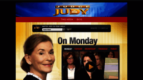 What Judgejudy.com website looked like in 2022 (2 years ago)