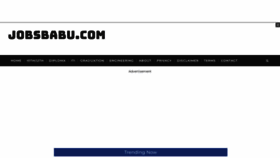 What Jobsbabu.com website looked like in 2022 (4 years ago)