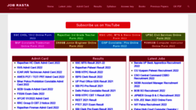 What Jobrasta.com website looked like in 2022 (2 years ago)