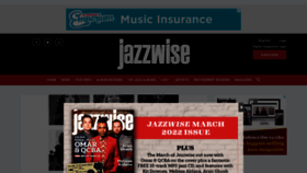 What Jazzwise.com website looked like in 2022 (2 years ago)