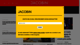 What Jacobin.com.br website looked like in 2022 (2 years ago)