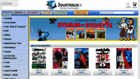 What Journaux.fr website looked like in 2022 (2 years ago)