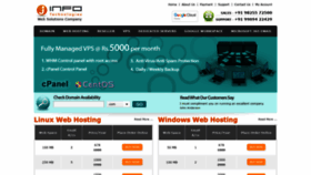 What Jinfo.net website looked like in 2022 (2 years ago)