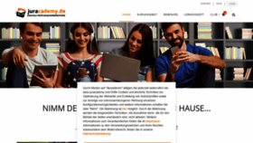 What Juracademy.de website looked like in 2022 (2 years ago)