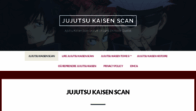 What Jujutsukaisenscan.com website looked like in 2022 (2 years ago)