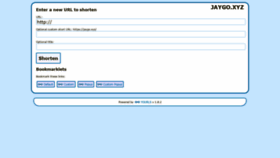 What Jaygo.xyz website looked like in 2022 (2 years ago)