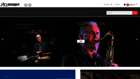 What Jazzmessengers.com website looked like in 2022 (2 years ago)