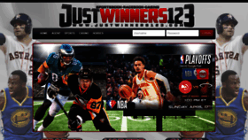 What Justwinners123.com website looked like in 2022 (2 years ago)