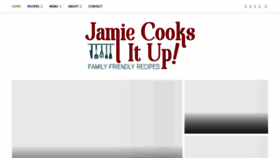 What Jamiecooksitup.net website looked like in 2022 (2 years ago)