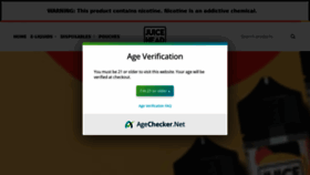 What Juicehead.co website looked like in 2022 (3 years ago)