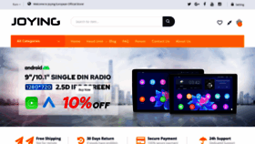 What Joyingauto.eu website looked like in 2022 (3 years ago)