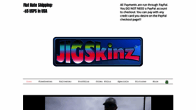What Jigskinz.com website looked like in 2022 (2 years ago)